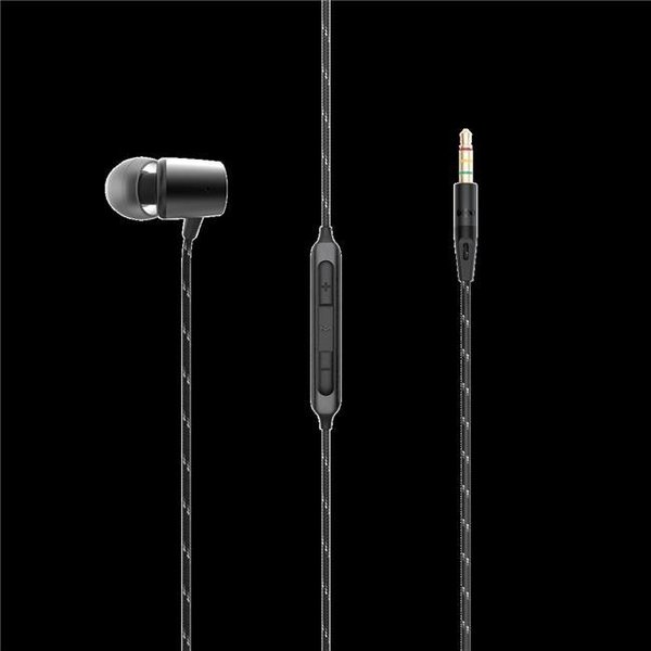 House Of Marley House of Marley EM-JE093-SB Lightweight Uplift 2 Earbuds - Signature Black EM-JE093-SB